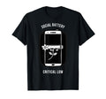Social Battery Critical Low T-Shirt - Graphic Print Unisex - T-Shirt, Sweatshirt, Hoodie
