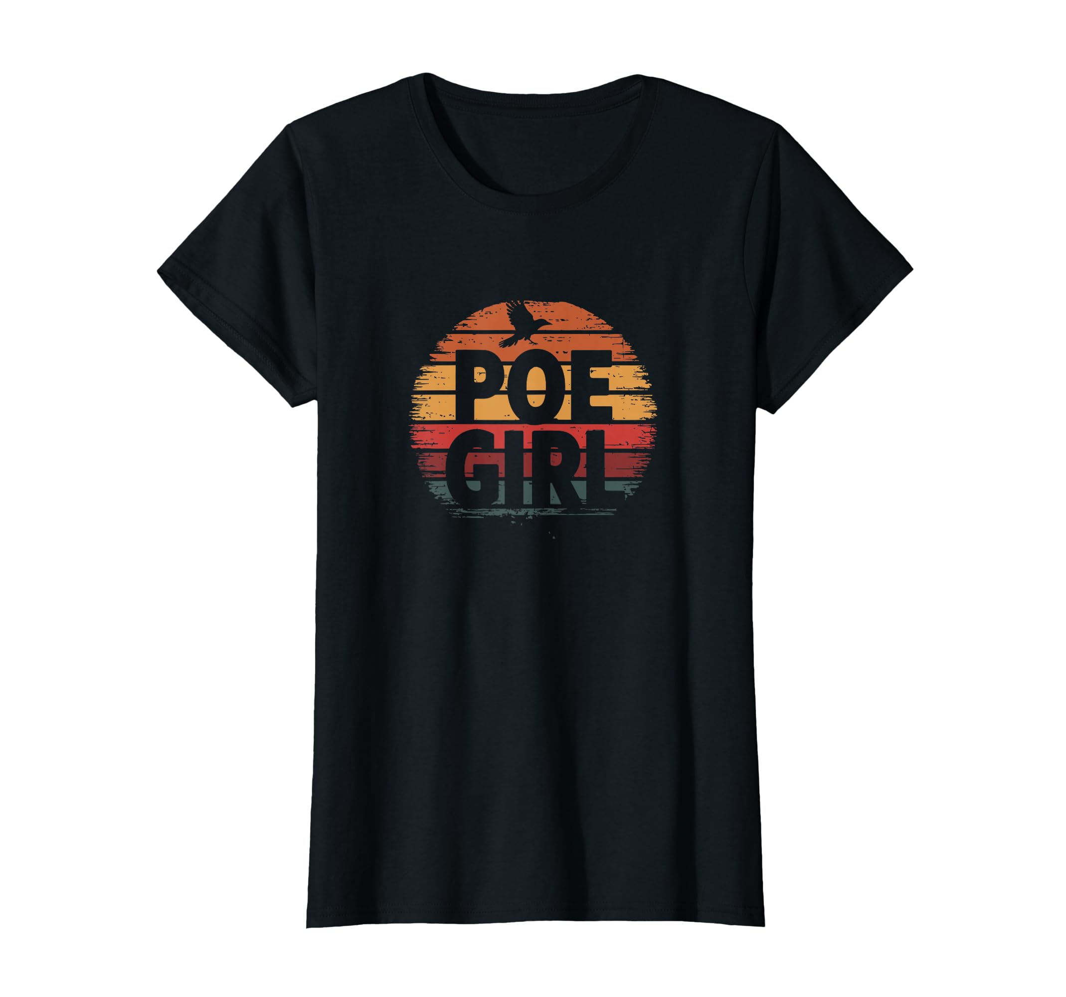 Poe Literature Mood T-Shirt - Custom Art Print Unisex - T-Shirt, Sweatshirt, Hoodie