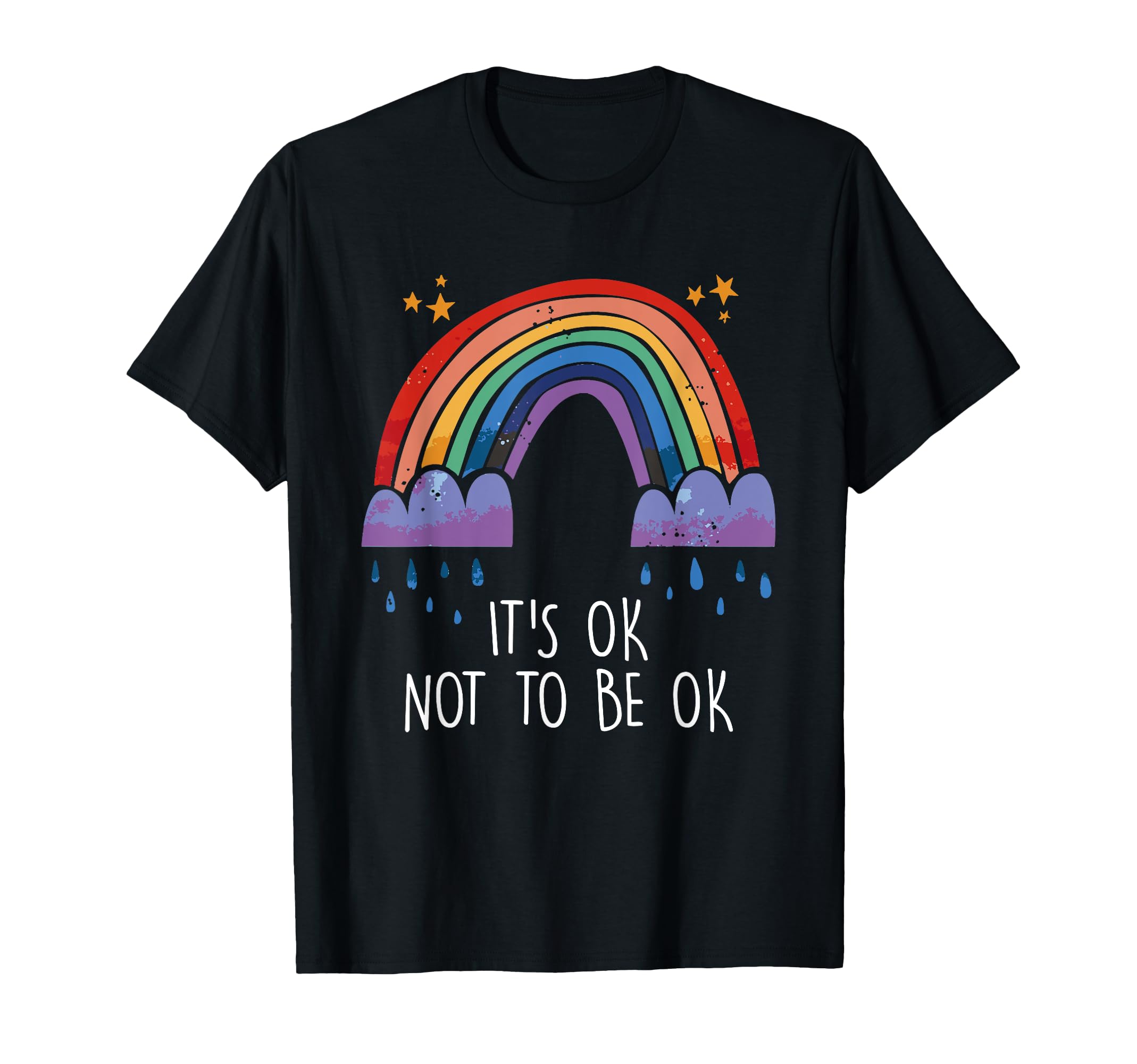 Mental Health Awareness Month Its Ok Not T-Shirt - Graphic Print Men Women - T-Shirt, Sweatshirt, Hoodie