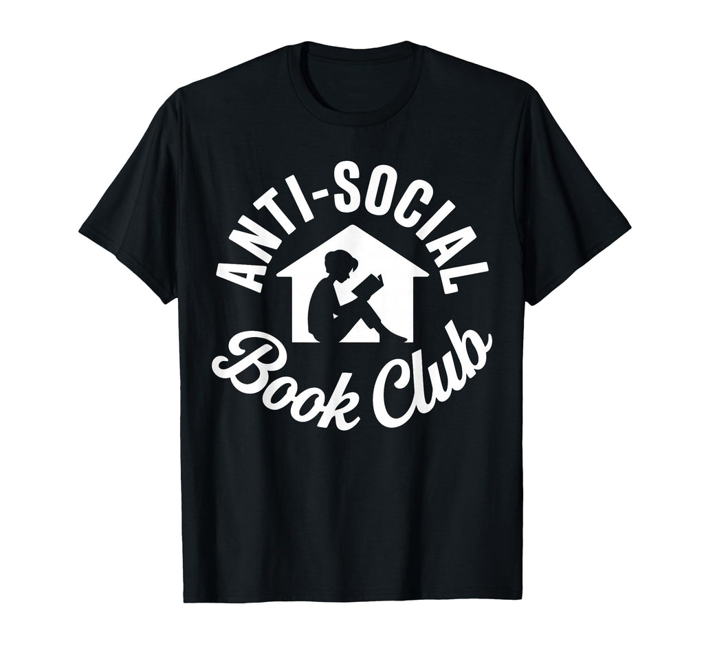 Anti Social Book Club Booktrovert T-Shirt - Streetwear Style for Adults - T-Shirt, Sweatshirt, Hoodie