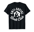 Anti Social Book Club Booktrovert T-Shirt - Streetwear Style for Adults - T-Shirt, Sweatshirt, Hoodie