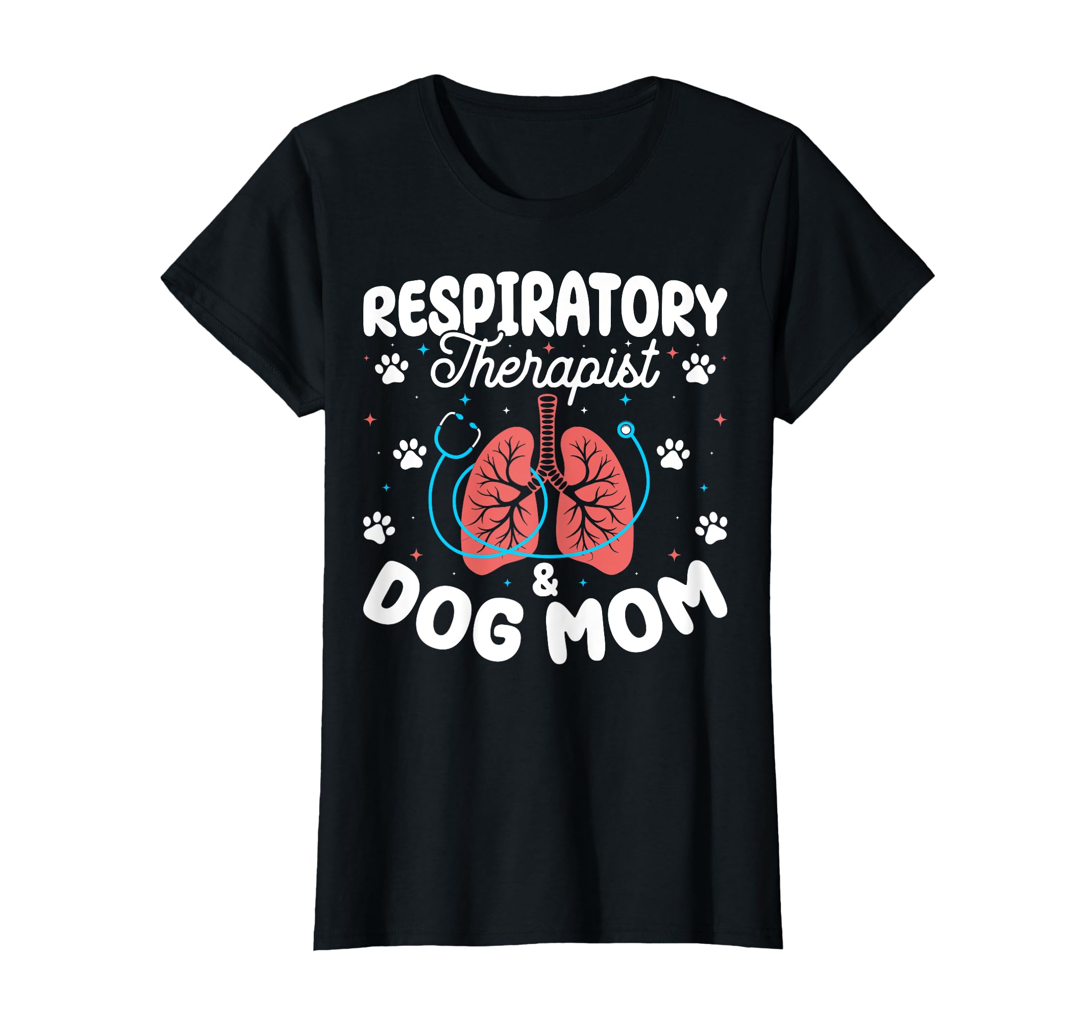 Respiratory Therapy Therapist Dog T-Shirt - Minimalist Print for Adults - T-Shirt, Sweatshirt, Hoodie
