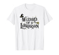 Wizard Librarian Book Lover T-Shirt - Fun Novelty Design Unisex - T-Shirt, Sweatshirt, Hoodie