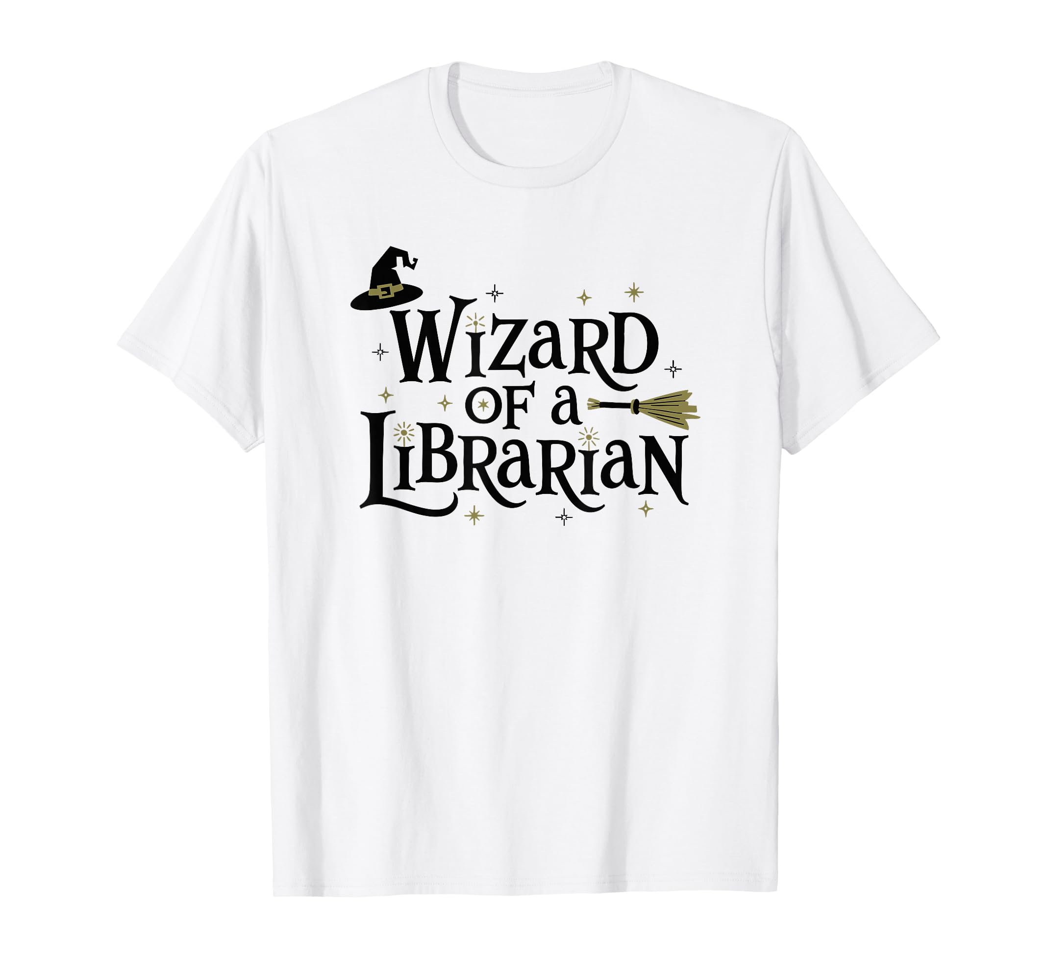 Wizard Librarian Book Lover T-Shirt - Fun Novelty Design Unisex - T-Shirt, Sweatshirt, Hoodie