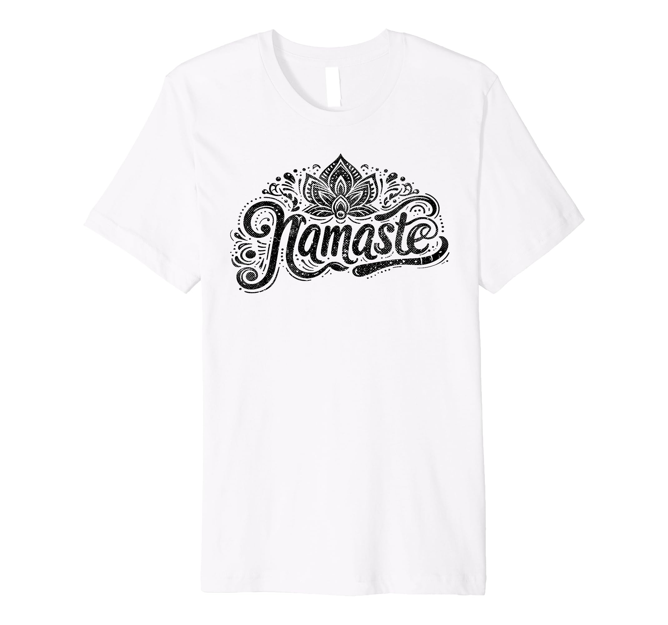 Namaste Yoga Meditation Zen Lotus Mandala T-Shirt - Unique Graphic Unisex - T-Shirt, Sweatshirt, Hoodie