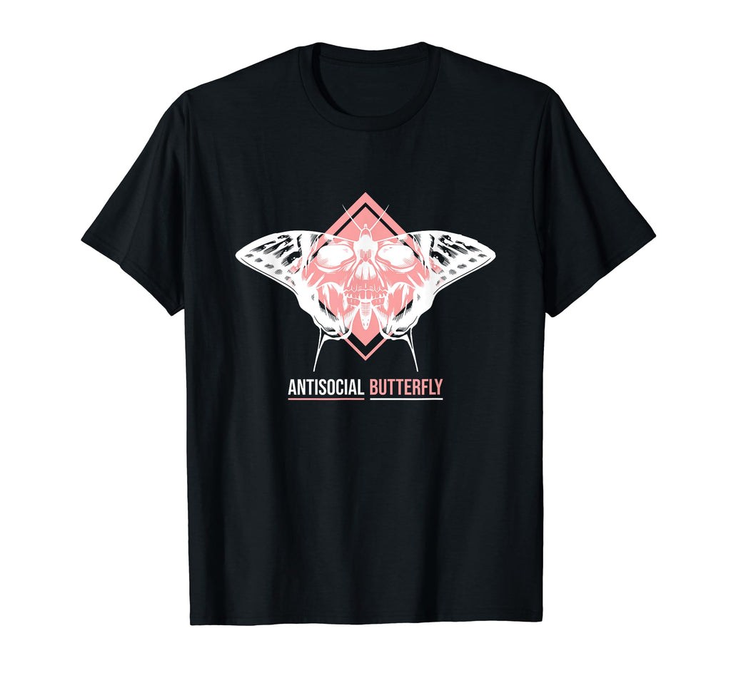 Antisocial Butterfly Gift Introvert T-Shirt - Graphic Print for Adults - T-Shirt, Sweatshirt, Hoodie