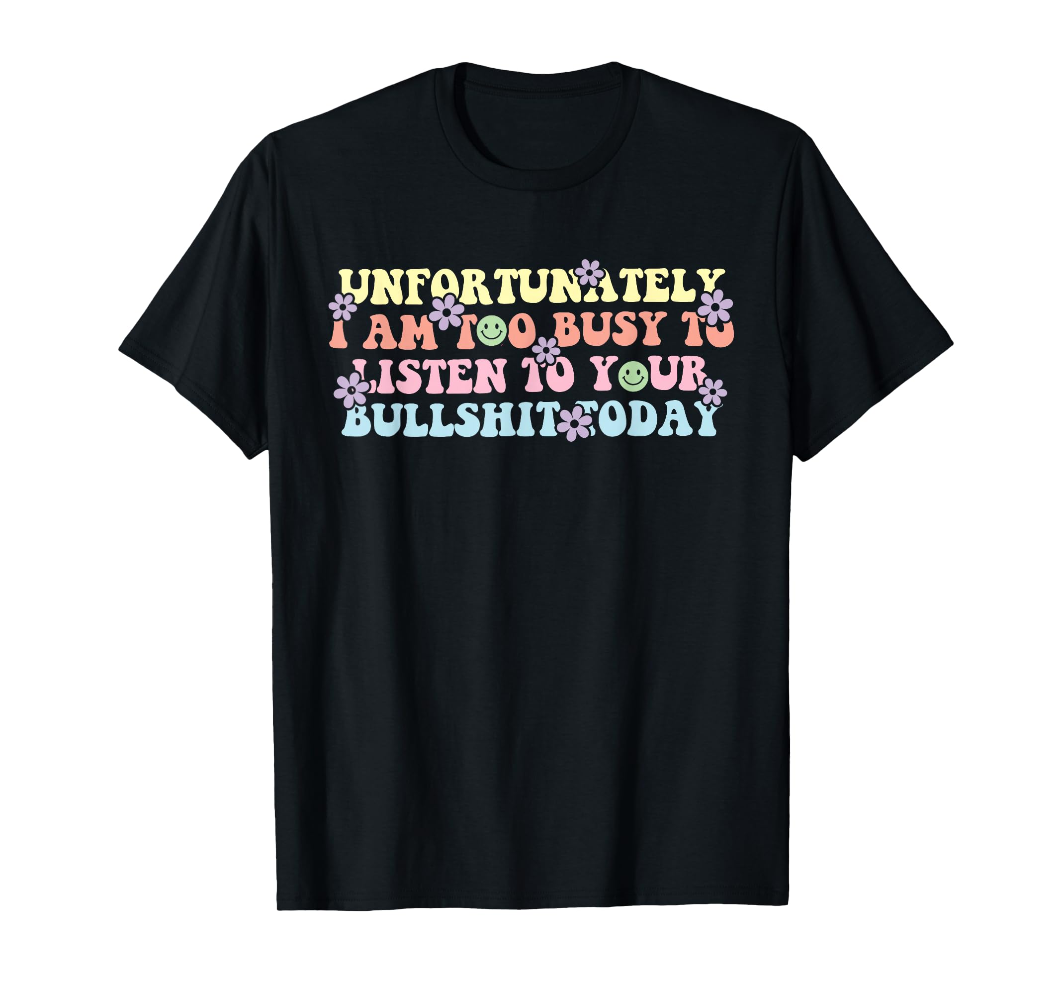 I Am Too Busy Listen Low Social T-Shirt - Custom Art Print Men Women - T-Shirt, Sweatshirt, Hoodie