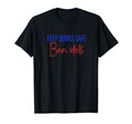 Book Lovers Keep Books Safe Ban Idiots T-Shirt - Minimalist Print Unisex - T-Shirt, Sweatshirt, Hoodie
