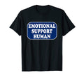 Emotional Support Human Logo T-Shirt - Aesthetic Graphic for Adults - T-Shirt, Sweatshirt, Hoodie