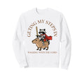 Getting My Steps Walking Lord Sweatshirt - Casual Everyday Wear for Adults - T-Shirt, Sweatshirt, Hoodie
