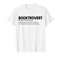 Funny Booktrovert Definition Reading T-Shirt - Graphic Print for Adults - T-Shirt, Sweatshirt, Hoodie