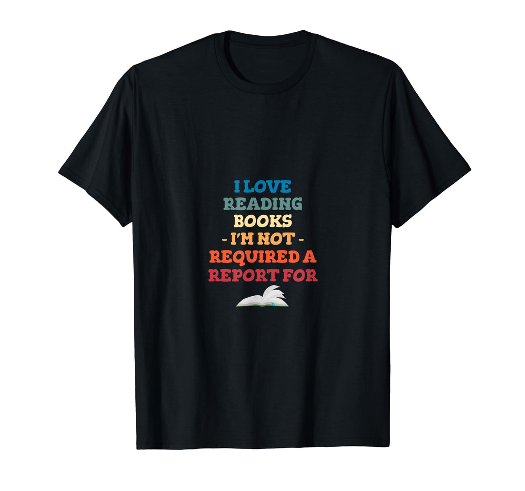 I Love Reading Books Bookworm T-Shirt - Minimalist Print for Adults - T-Shirt, Sweatshirt, Hoodie
