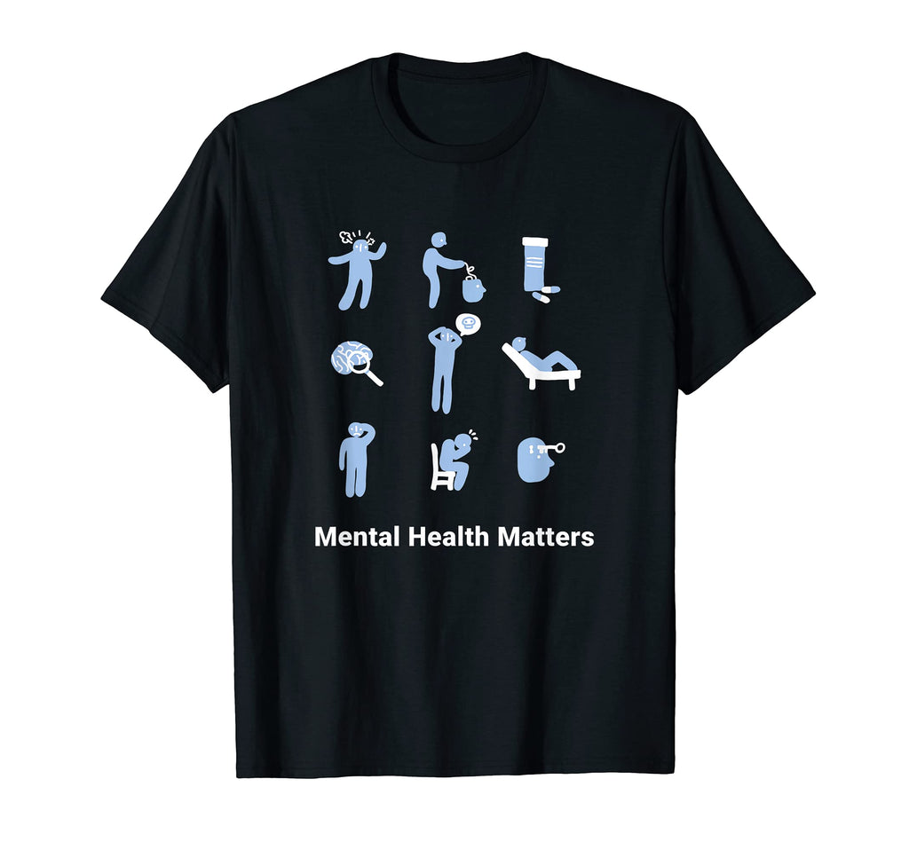 Mental Health Matters Mental T-Shirt - Casual Everyday Wear for Adults - T-Shirt, Sweatshirt, Hoodie