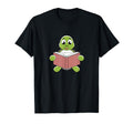 Turtle Reading Books Literature T-Shirt - Casual Everyday Wear Men Women - T-Shirt, Sweatshirt, Hoodie