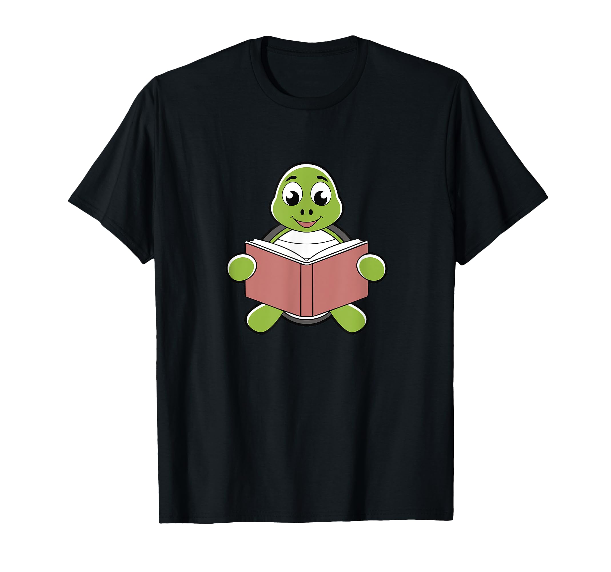 Turtle Reading Books Literature T-Shirt - Casual Everyday Wear Men Women - T-Shirt, Sweatshirt, Hoodie
