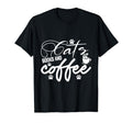 Cats Books And Coffee T-Shirt - Fun Novelty Design Men Women - T-Shirt, Sweatshirt, Hoodie