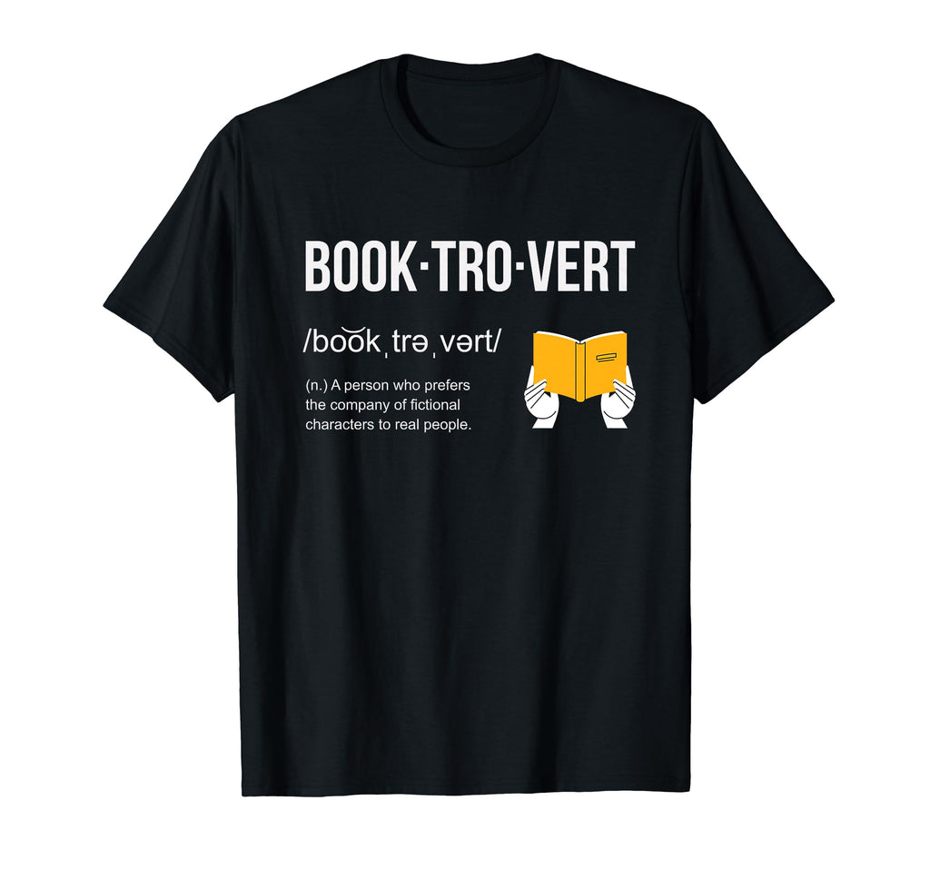 Booktrovert T-Shirt - Minimalist Print Men Women - T-Shirt, Sweatshirt, Hoodie