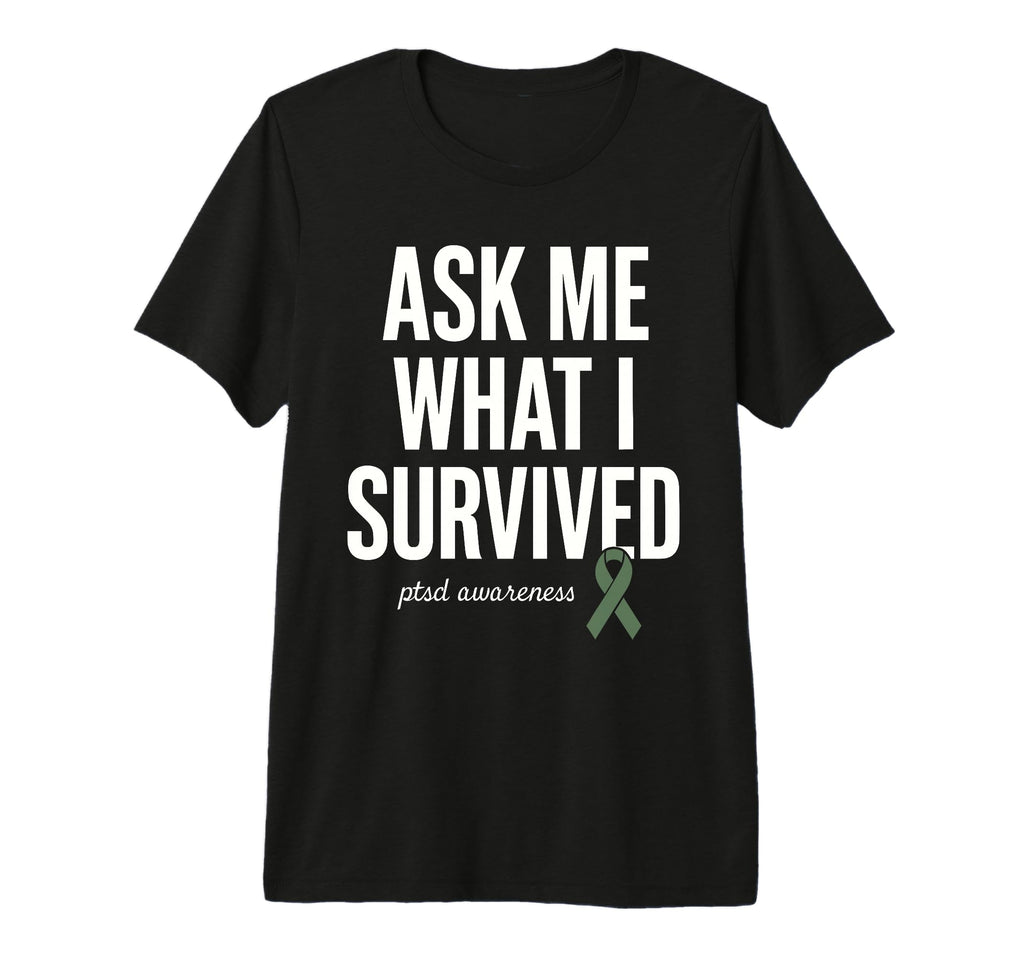 Ptsd Awareness Mental Health Support T-Shirt - Minimalist Print Unisex - T-Shirt, Sweatshirt, Hoodie