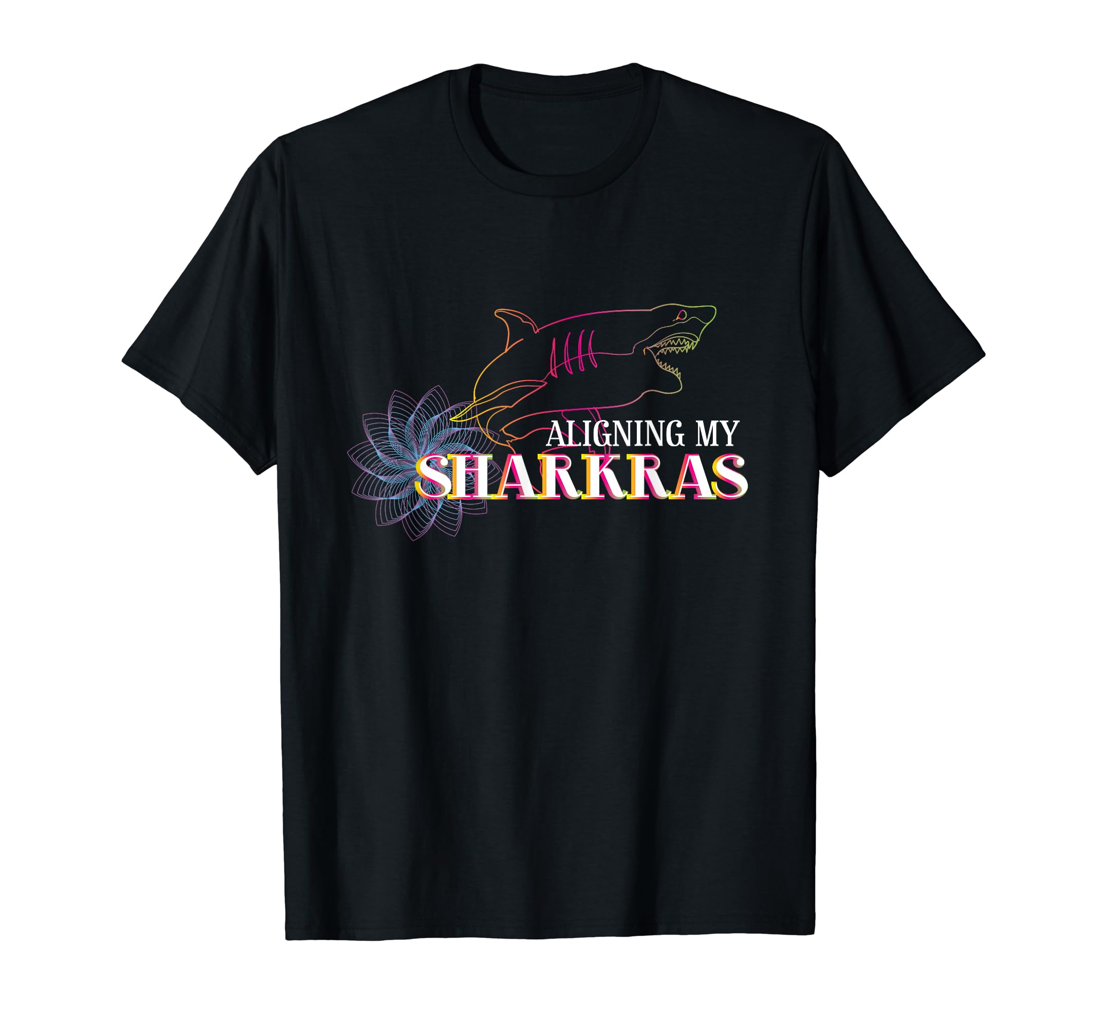 Meditation Aligning My Sharkras T-Shirt - Streetwear Style for Adults - T-Shirt, Sweatshirt, Hoodie