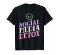 Social Media Detox Social Media Can Harm T-Shirt - Unique Graphic Unisex - T-Shirt, Sweatshirt, Hoodie