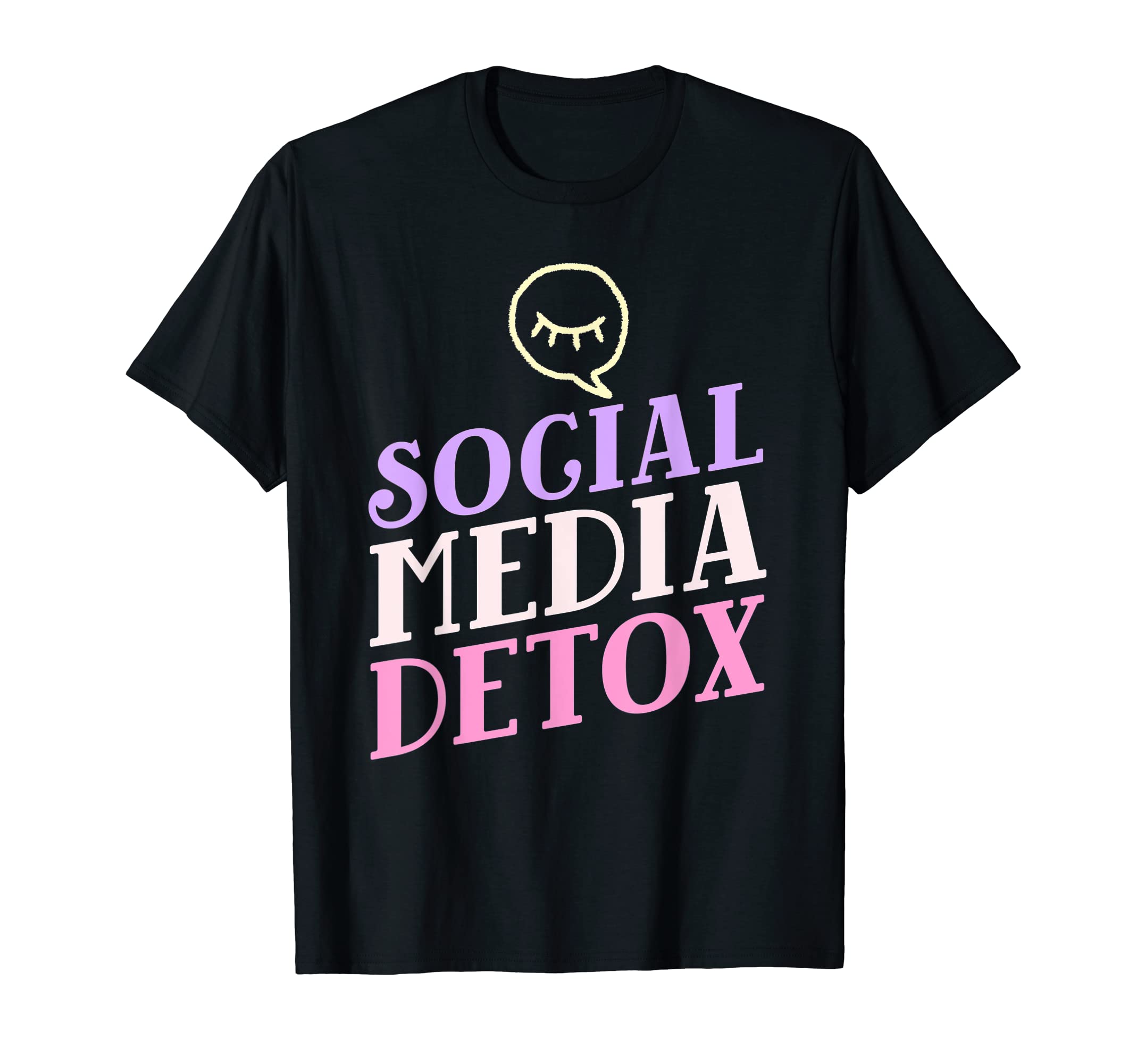 Social Media Detox Social Media Can Harm T-Shirt - Unique Graphic Unisex - T-Shirt, Sweatshirt, Hoodie