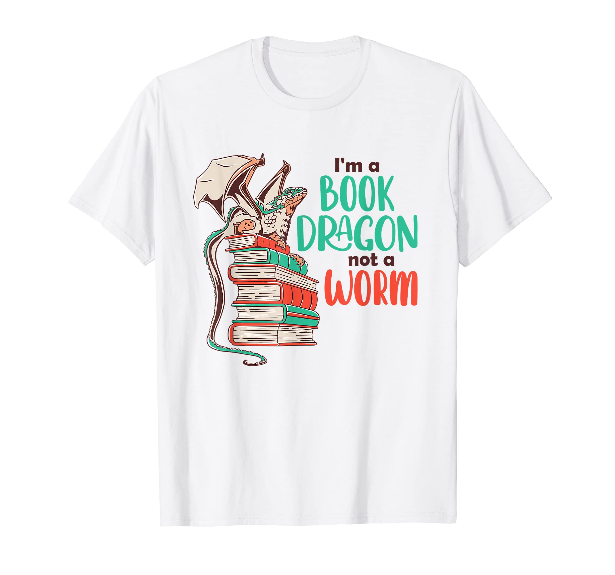 I Am Book Dragon And Not Worm T-Shirt - Aesthetic Graphic Unisex - T-Shirt, Sweatshirt, Hoodie