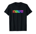 Rainbow Neurospicy Neurodivergent Adhd T-Shirt - Custom Art Print Unisex - T-Shirt, Sweatshirt, Hoodie