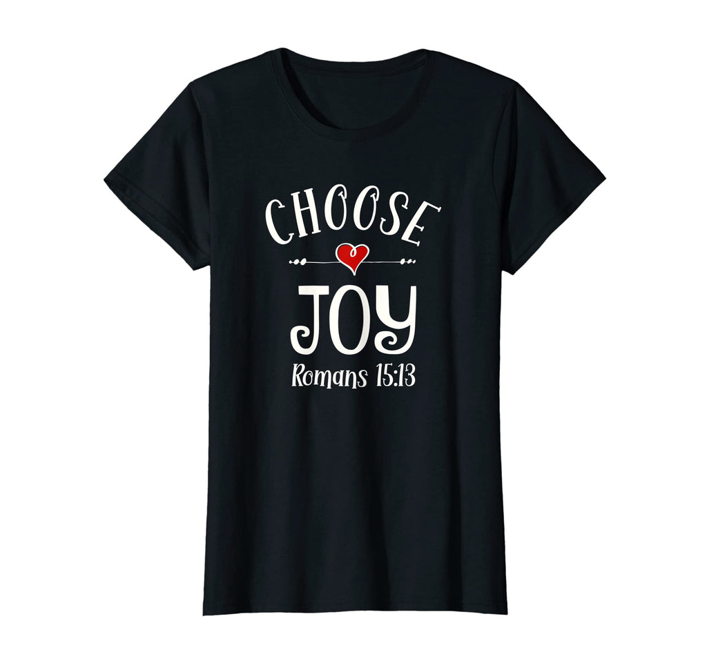 Womens Choose Joy Christian T-Shirt - Minimalist Print for Adults - T-Shirt, Sweatshirt, Hoodie