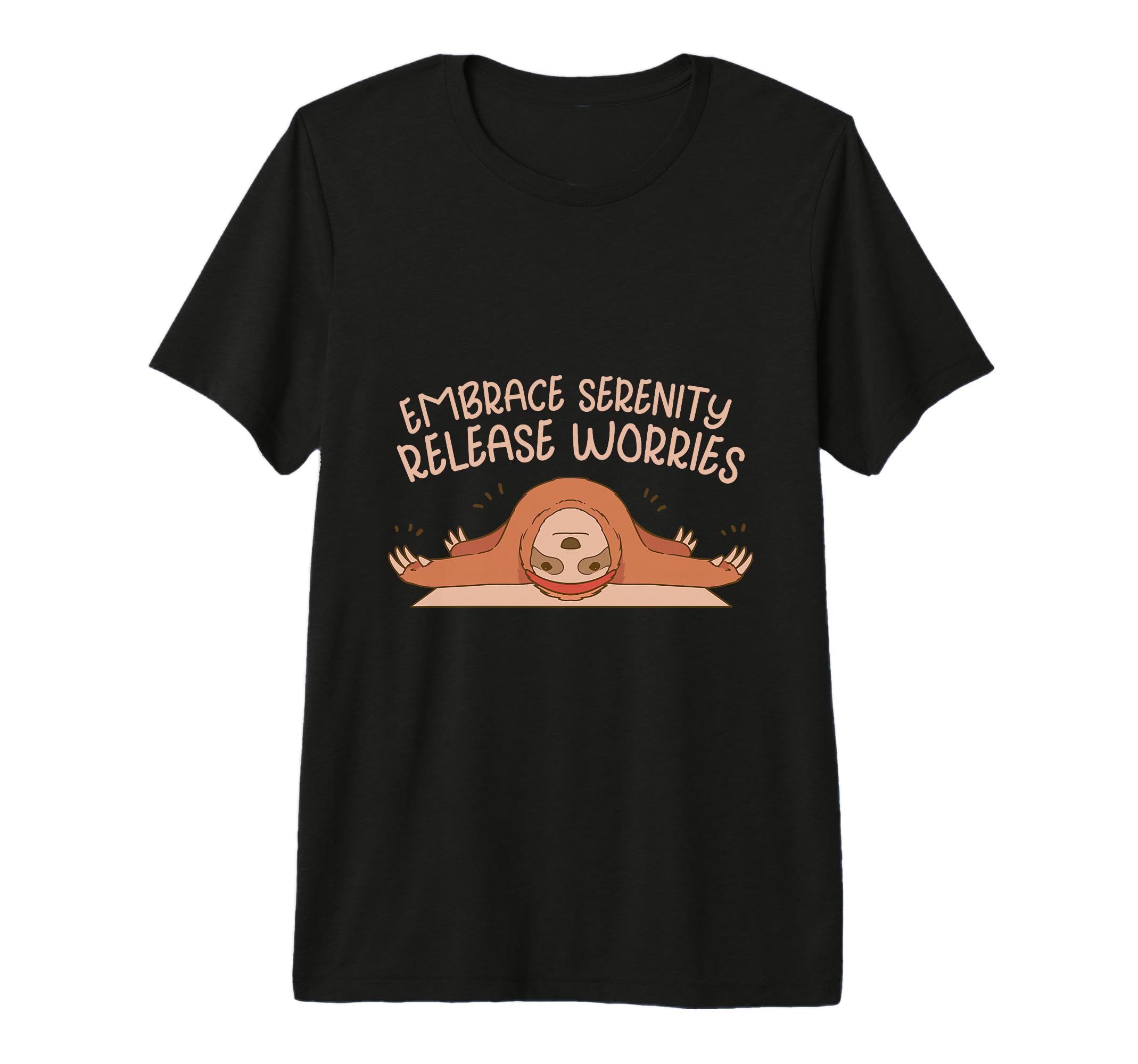 Mindful Yoga Mindfulness Practice T-Shirt - Fun Novelty Design for Adults - T-Shirt, Sweatshirt, Hoodie