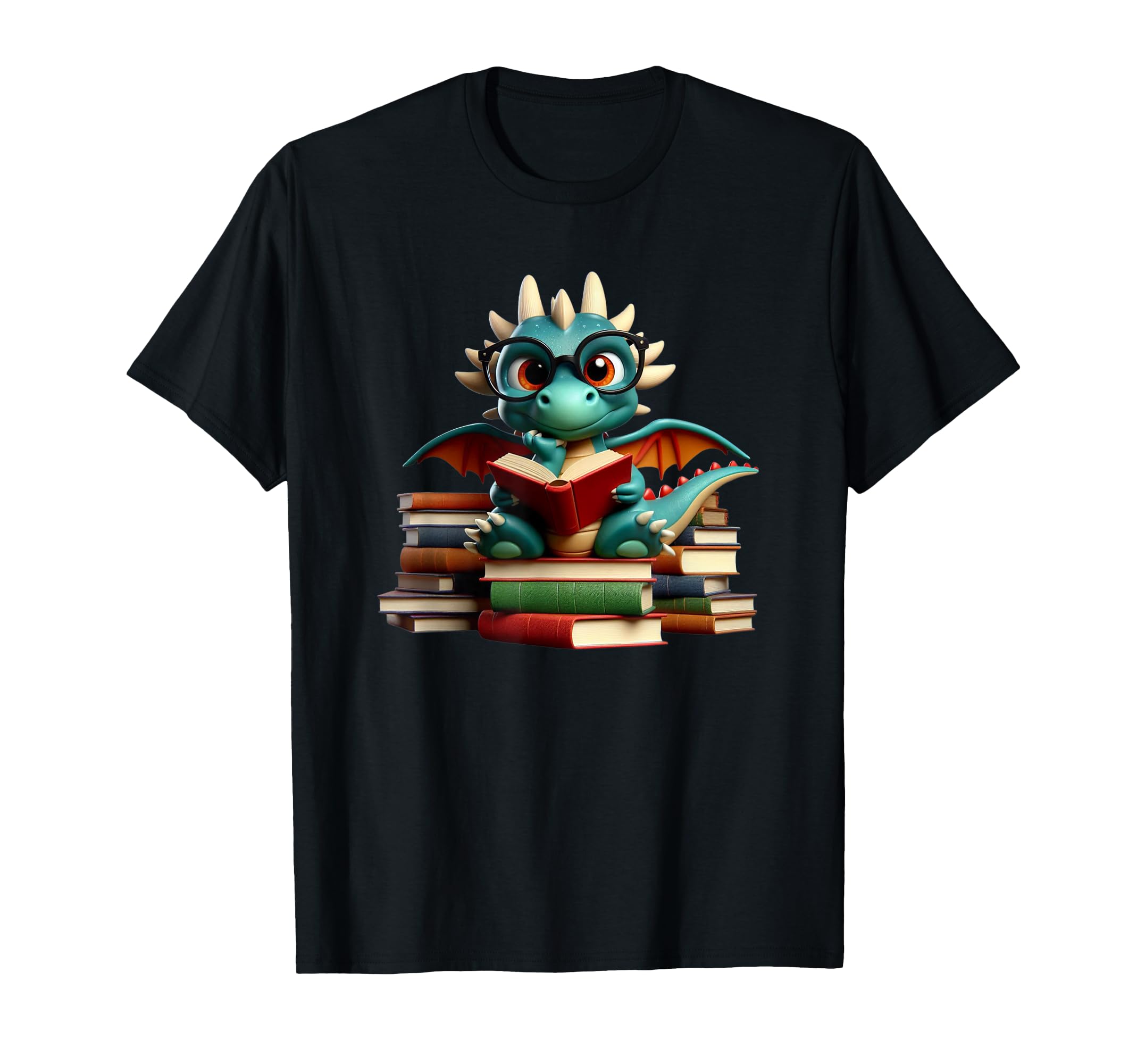 Easily Distracted Books Dragons Reading T-Shirt - Streetwear Style Unisex - T-Shirt, Sweatshirt, Hoodie