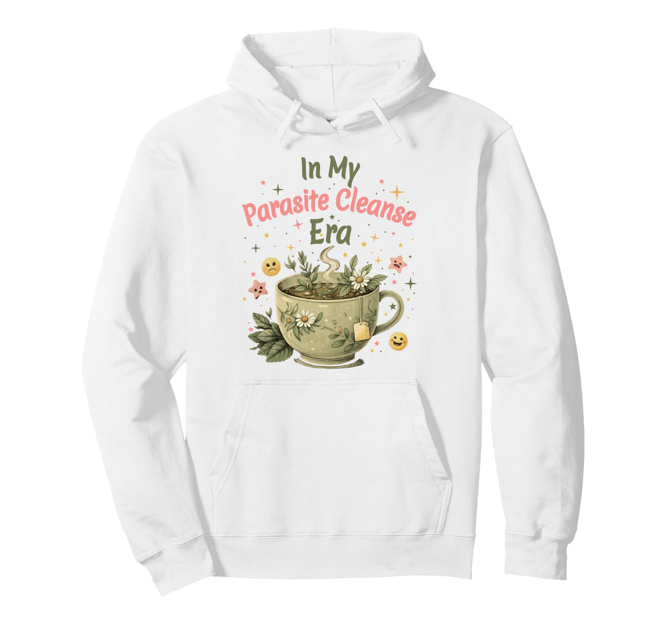 Funny Wellness Vibes Aesthetic Tea Lover Hoodie - Graphic Print Unisex - T-Shirt, Sweatshirt, Hoodie