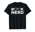 Book Nerd Reading Bookworm Reader T-Shirt - Custom Art Print for Adults - T-Shirt, Sweatshirt, Hoodie