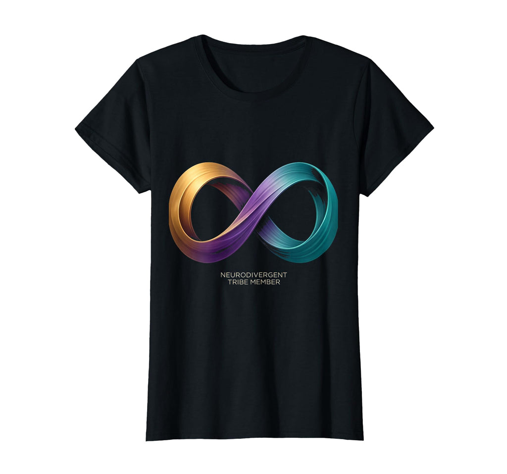 Neurodivergent Tribe Member Identity T-Shirt - Minimalist Print Men Women - T-Shirt, Sweatshirt, Hoodie