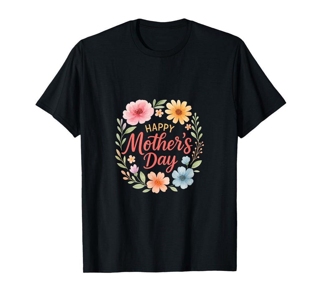 Floral Mom Life Mothers Day Love And T-Shirt - Unique Graphic Unisex - T-Shirt, Sweatshirt, Hoodie