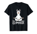 Llamaste Funny Llama Yoga Meditation T-Shirt - Novelty Apparel for Adults - T-Shirt, Sweatshirt, Hoodie
