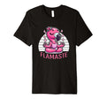 Flamaste Funny Flamingo Yoga T-Shirt - Aesthetic Graphic for Adults - T-Shirt, Sweatshirt, Hoodie