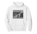 Midnight Overthinkers Club Funny Hoodie - Fun Novelty Design Unisex - T-Shirt, Sweatshirt, Hoodie