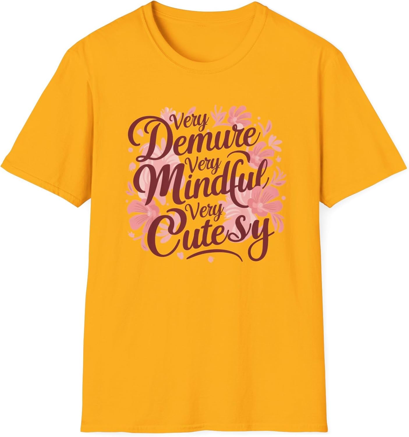 Very Demure Very Mindful Very Cutesy Shirt Viral Tiktok Trend Shirt Cute Shirt Gift for Her - T-Shirt, Sweatshirt, Hoodie