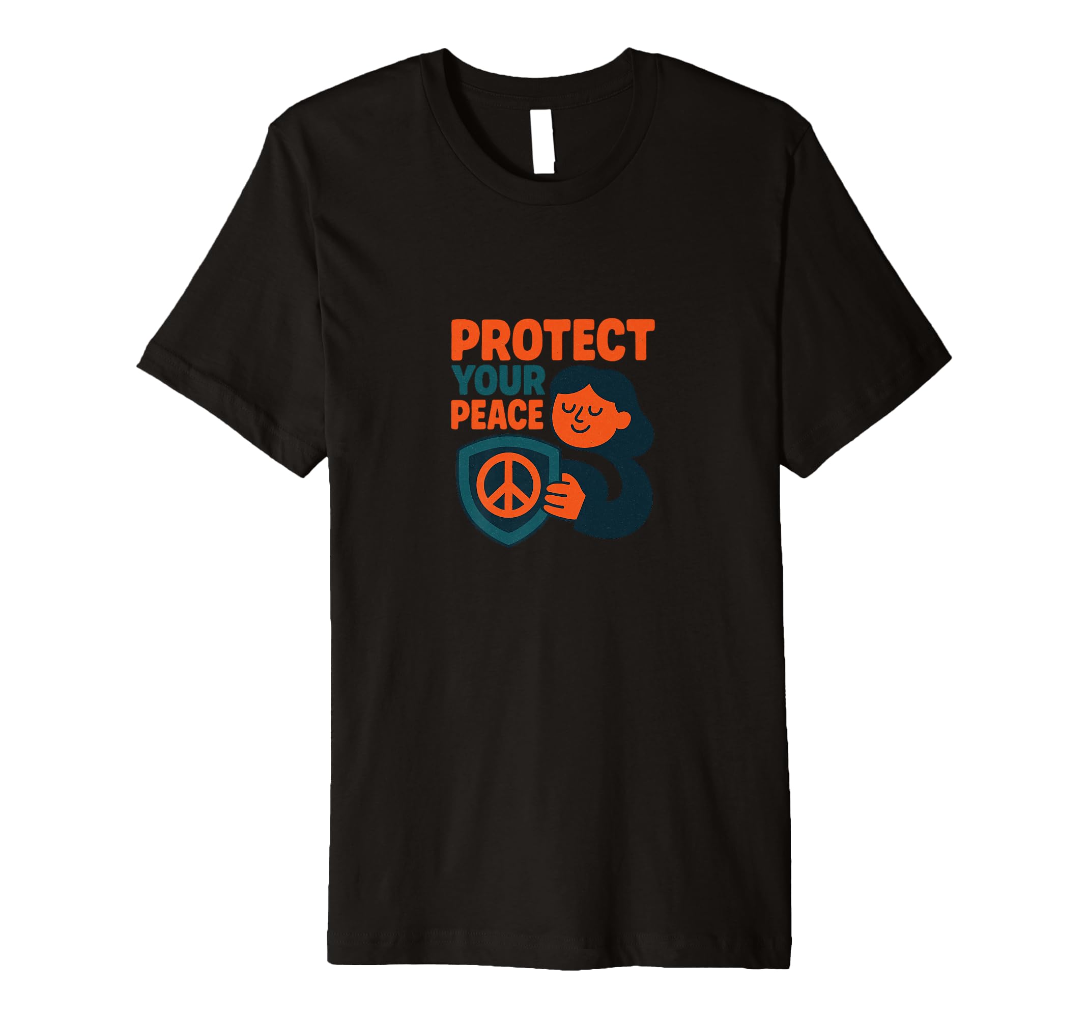 Protect Your Peace Mindful Energy T-Shirt - Graphic Print for Adults - T-Shirt, Sweatshirt, Hoodie