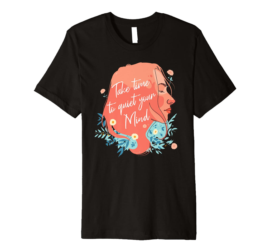 Mindfulness Meditation Slow Life T-Shirt - Custom Art Print Men Women - T-Shirt, Sweatshirt, Hoodie