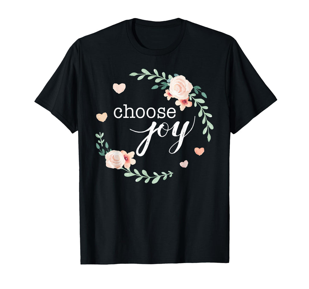Choose Joy Inspirational Boho Chic T-Shirt - Trendy Graphic Men Women - T-Shirt, Sweatshirt, Hoodie
