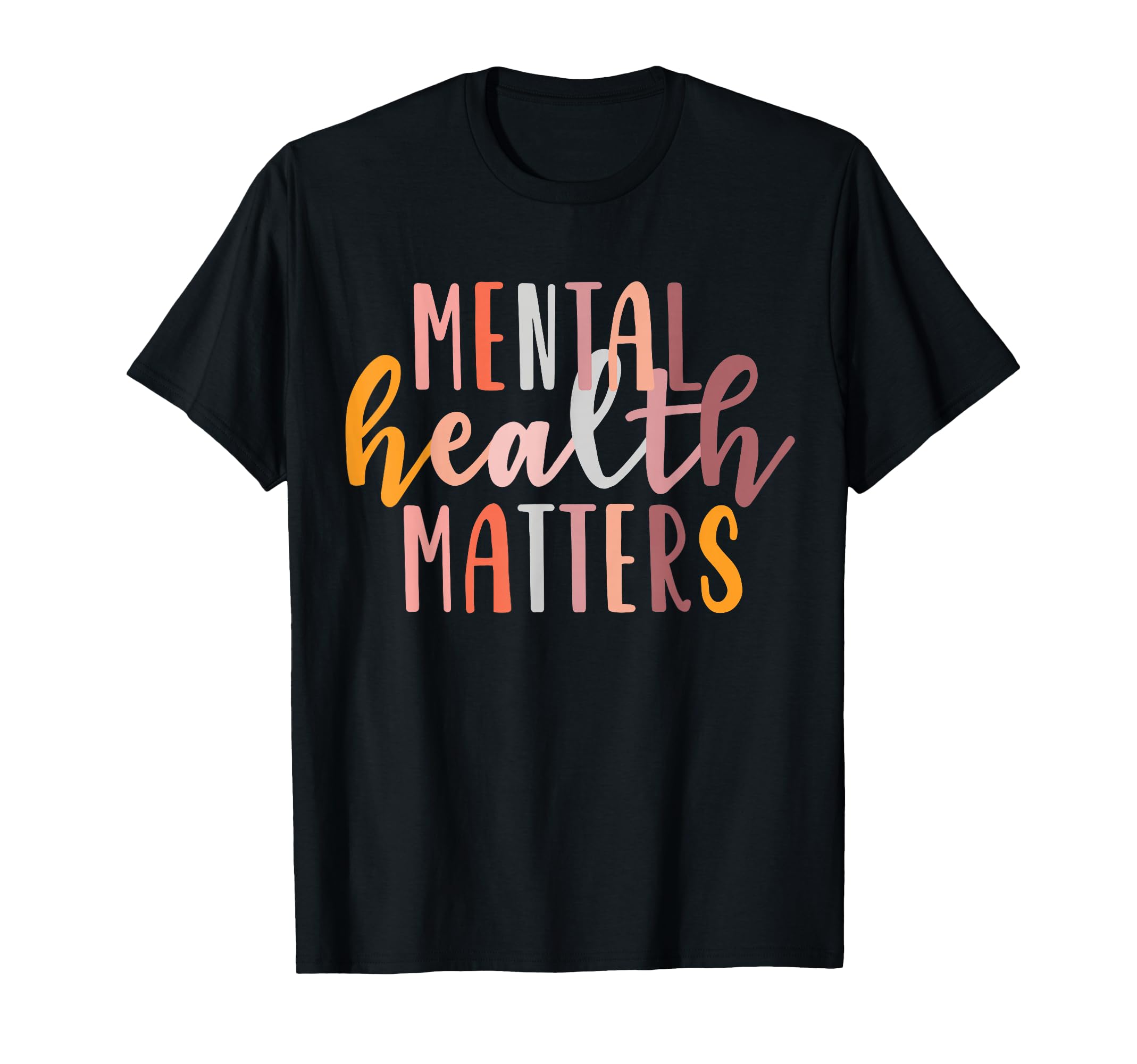 Mental Health Matters Human Brain T-Shirt - Fun Novelty Design for Adults - T-Shirt, Sweatshirt, Hoodie