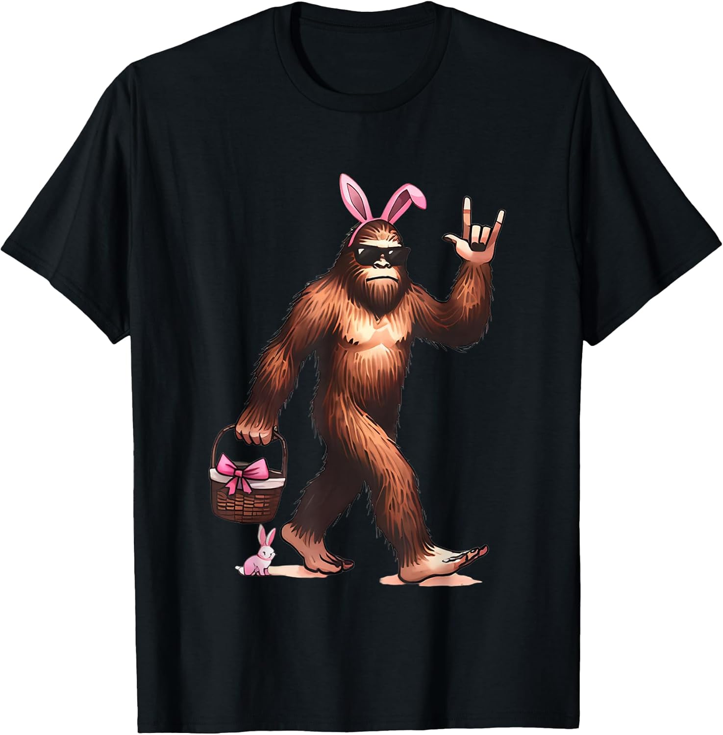 Funny Easter Day Bigfoot Sasquatch Boys Unisex T-shirt, Sweatshirt, Hoodie, Long Sleeve Tee - T-Shirt, Sweatshirt, Hoodie