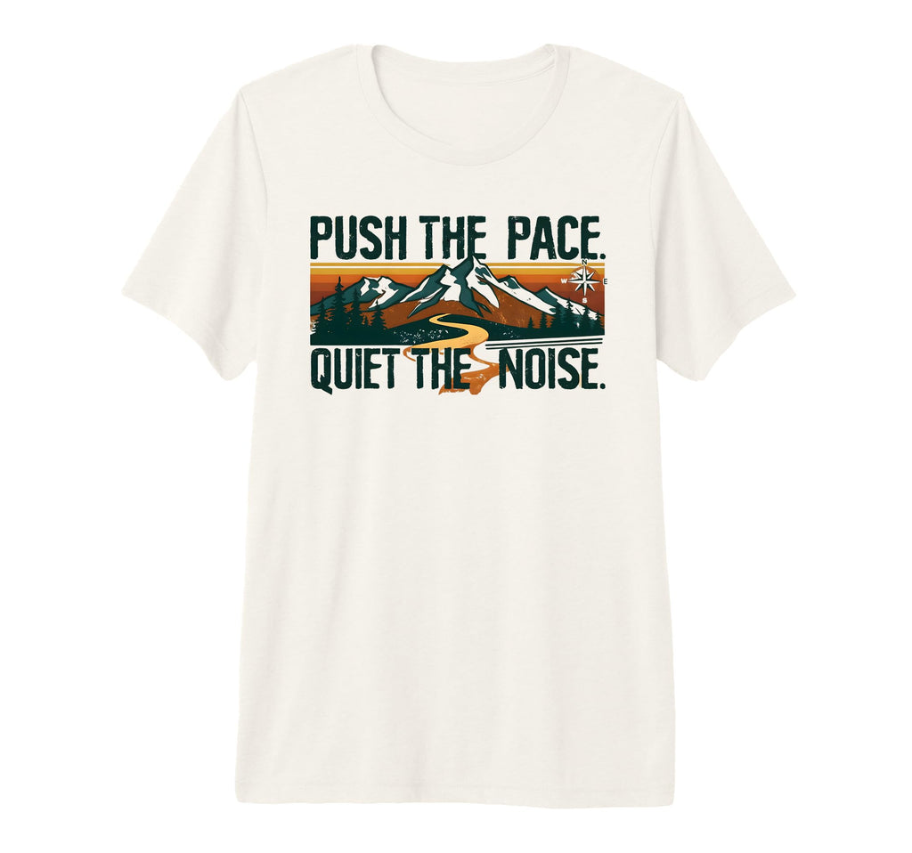 Quiet Noise Is Outdoor Hiking T-Shirt - Trendy Graphic Men Women - T-Shirt, Sweatshirt, Hoodie