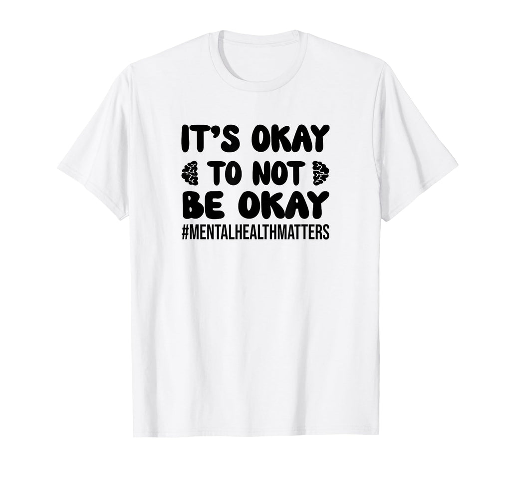 Inspirational Mental Health Matters T-Shirt - Minimalist Print for Adults - T-Shirt, Sweatshirt, Hoodie