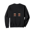 Moth Mann Cryptid Anti Social Sweatshirt - Minimalist Print for Adults - T-Shirt, Sweatshirt, Hoodie
