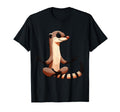Meditation Mongoose Yoga Pose T-Shirt - Fun Novelty Design Men Women - T-Shirt, Sweatshirt, Hoodie