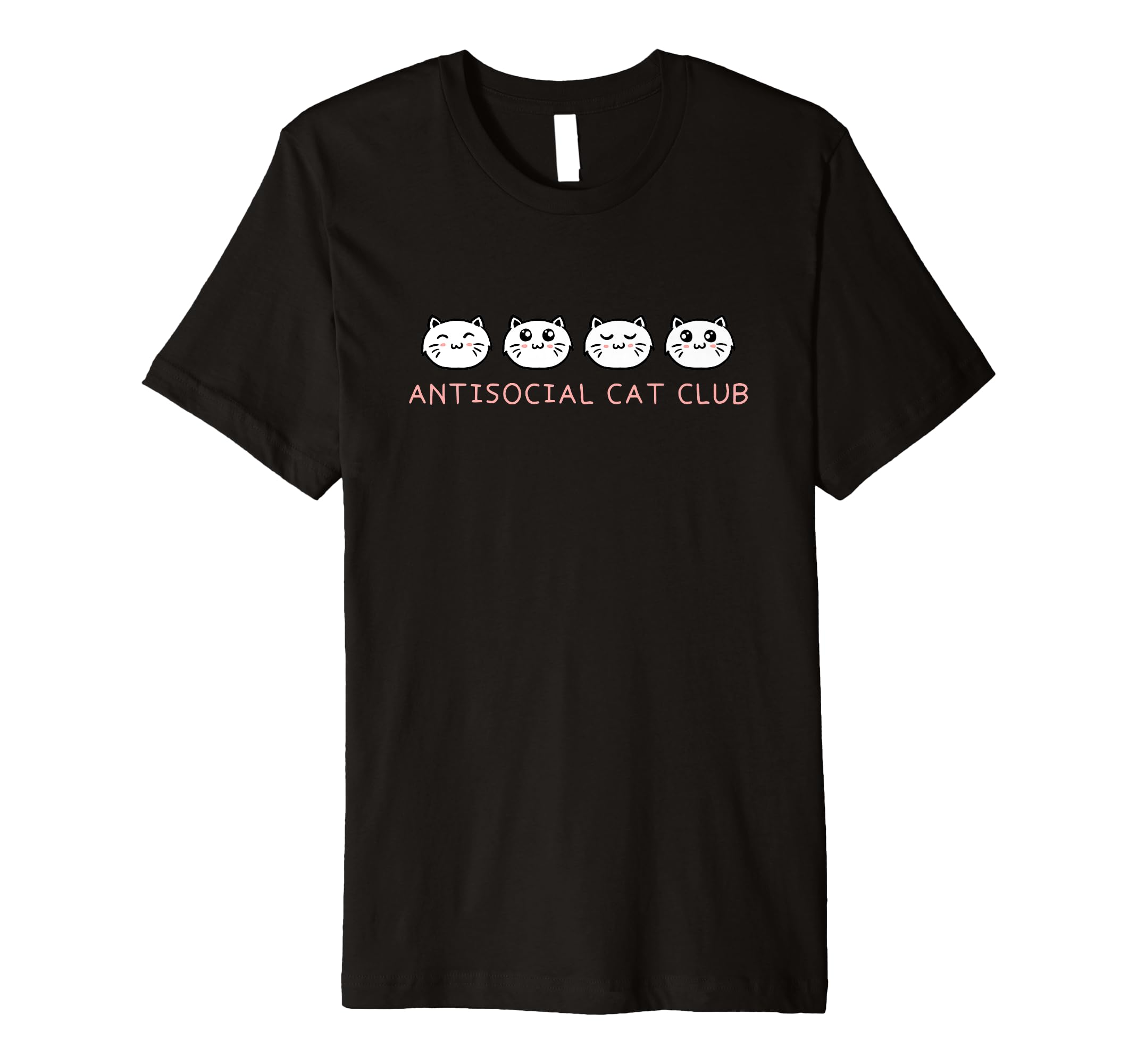 Antisocial Cat Club Introvert Cat T-Shirt - Novelty Apparel Men Women - T-Shirt, Sweatshirt, Hoodie