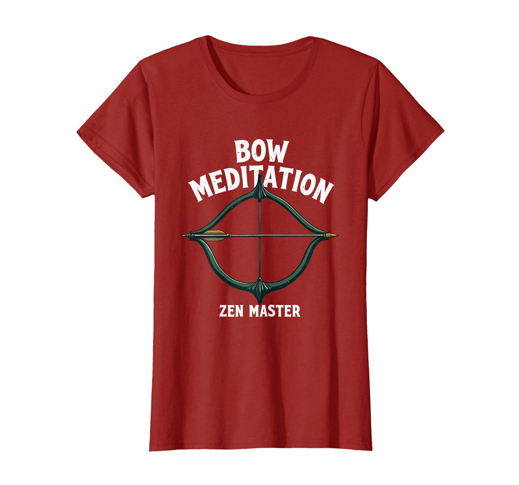 Bow Meditation Zen Master Mindfulness T-Shirt - Aesthetic Graphic Men Women - T-Shirt, Sweatshirt, Hoodie