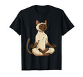 Meditation Siamese Yoga Pose T-Shirt - Aesthetic Graphic Men Women - T-Shirt, Sweatshirt, Hoodie